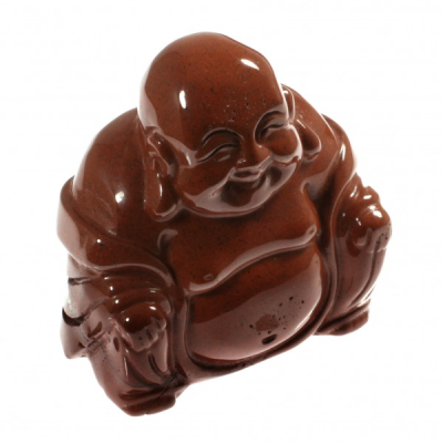 Red Jasper Buddha 50mm